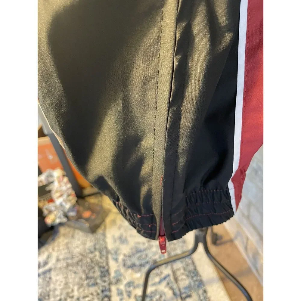Vintage Alabama‎ Crimson Tide Lined Pullover Starter Pullover Windbreaker Zip